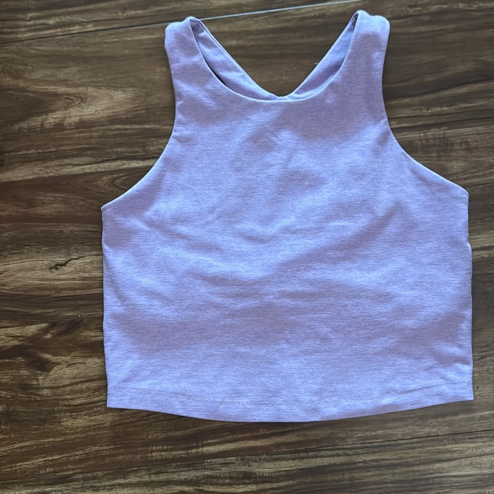 Beyond Yoga Purple Refocus Crop Tank size Medium